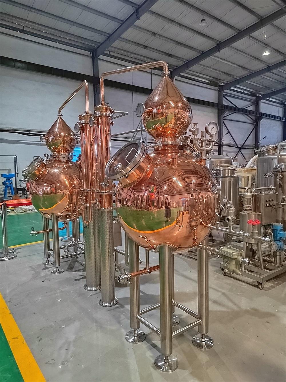 Alembic Distiller, Alcohol still system, Tiantai beer equipment, distillery brewery